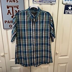 John Weitz Men’s Short Sleeve Casual Shirt